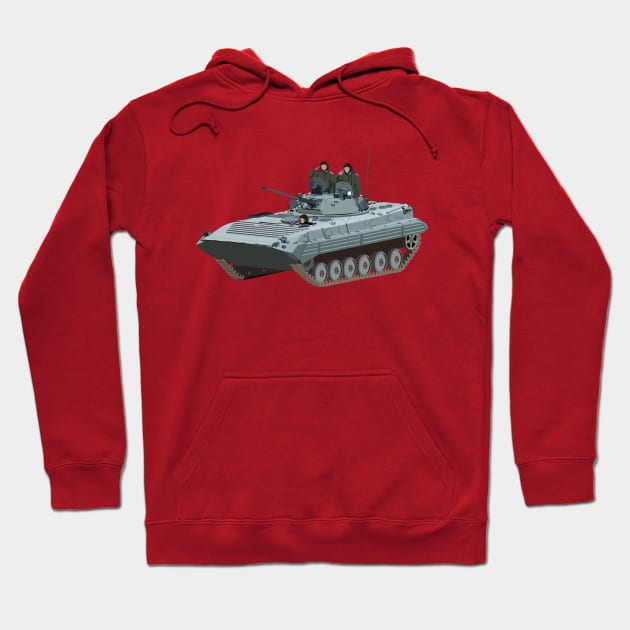 BMP-2 Soviet IFV Hoodie by NorseTech